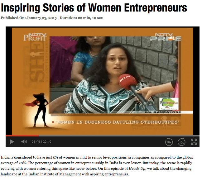 NDTV Heads Up