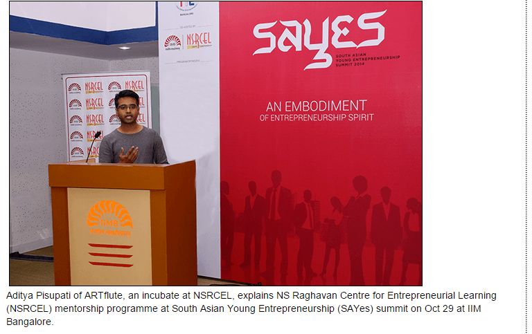 South Asian Young Entrepreneurship (SAYes) Summit