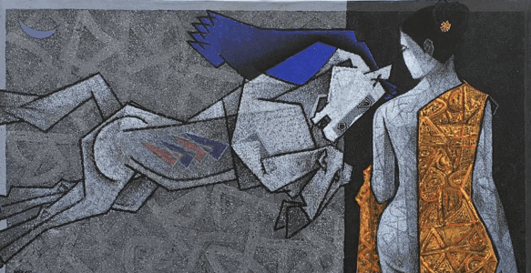 [Framing the Artist] Painted Horses: An Artist’s Muse Awakens with Dinkar Jadhav | Artflute