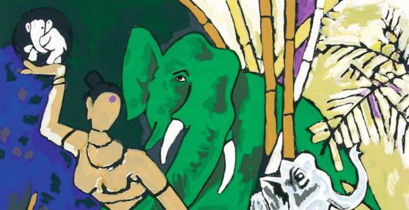 MF Husain Paintings: Bridging Tradition and Modern Art - Artflute