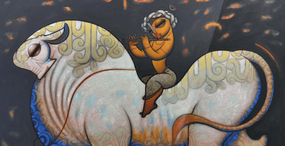 Little Krishna Paintings: A Symbol of Innocence and Divine Love