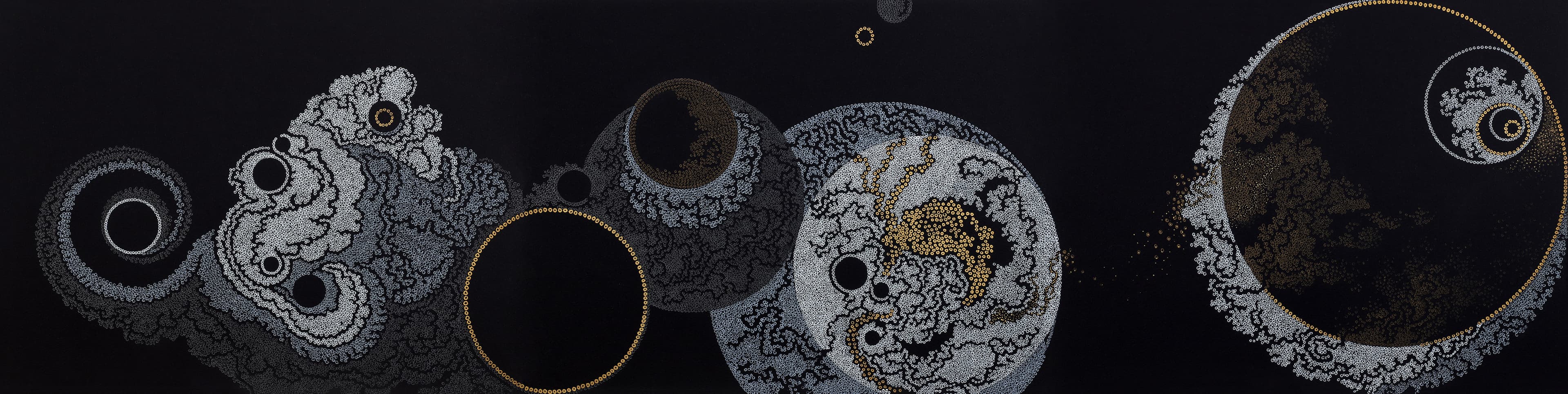 Moondust (Set of 3) by Sukanya Garg by Nitu Chhajer