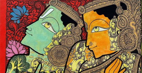 Radha Krishna Paintings: A Timeless Tale of Divine Love