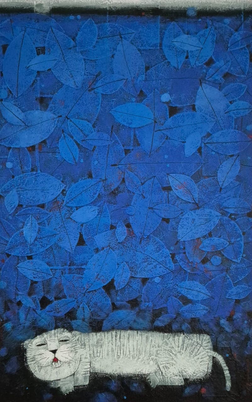 When the Tiger Dreams by Basuki  Dasgupta