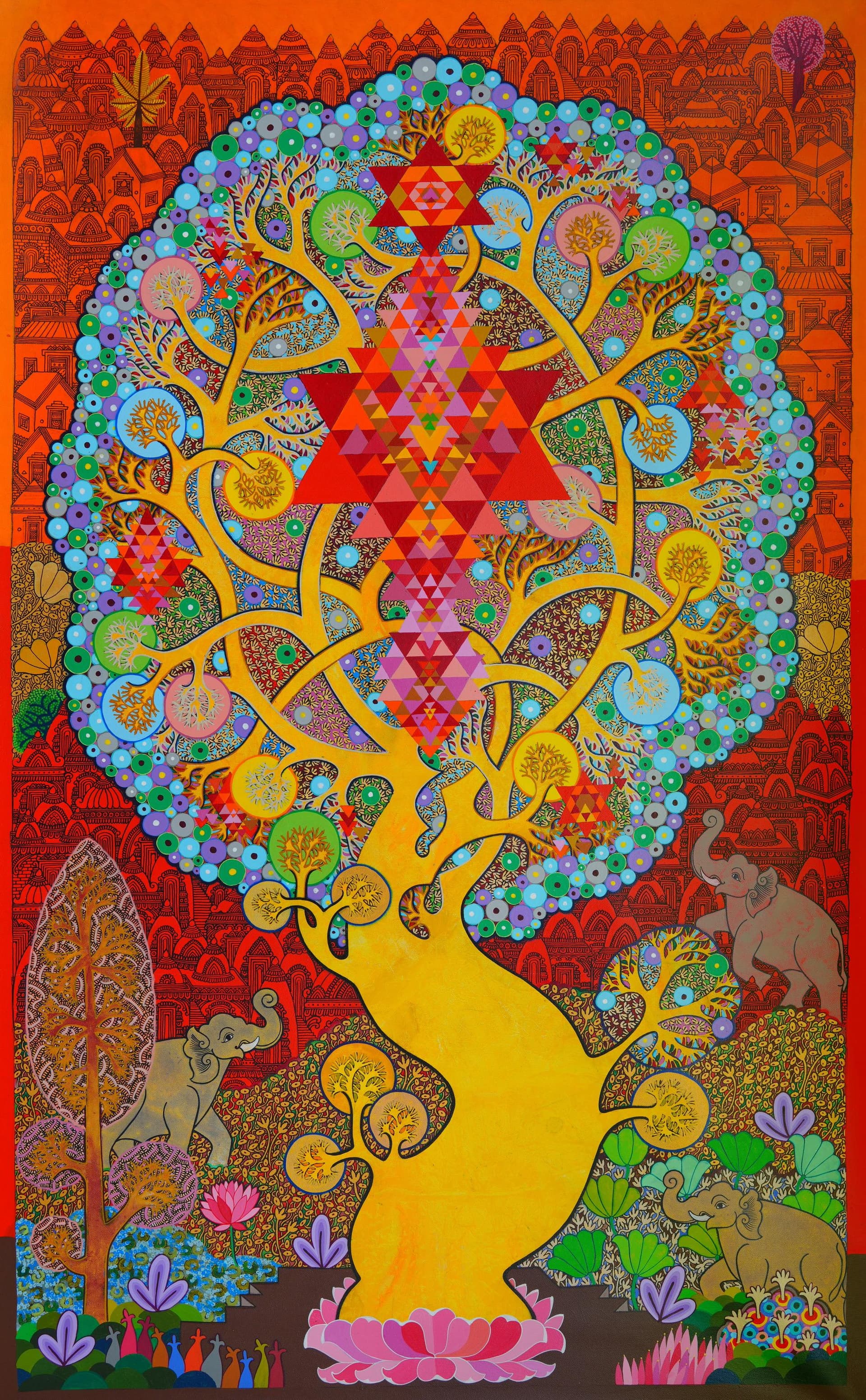 The Canopy of Maha Lakshmi by Chandra Morkonda