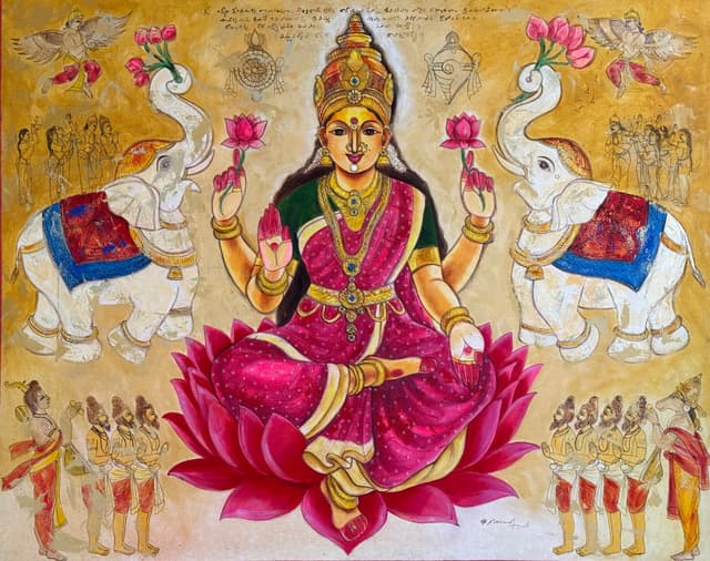 Maha Lakshmi - The Grace of Prosperity by Pramod Reddy