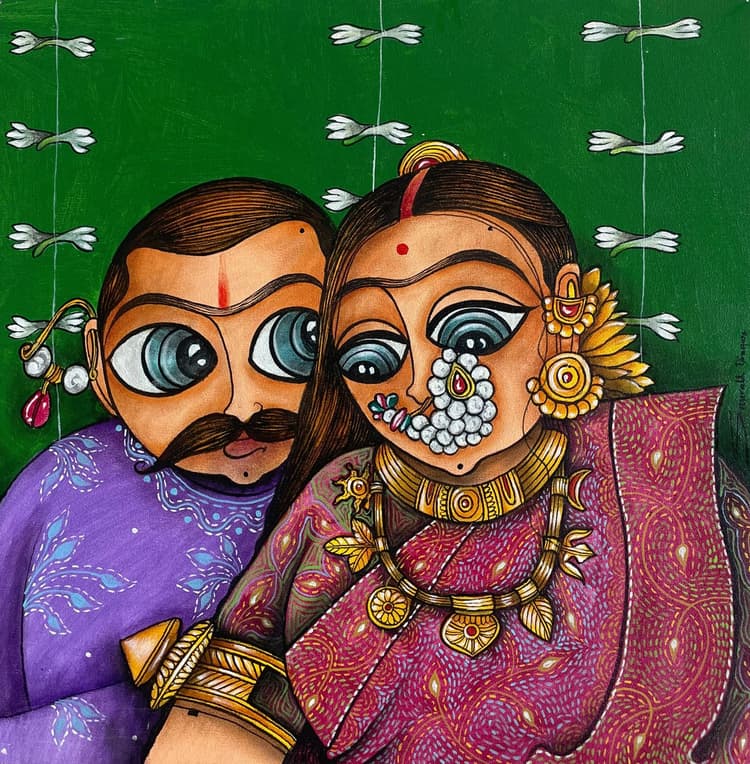 Tandem Joy by Madalasa by Saurabh