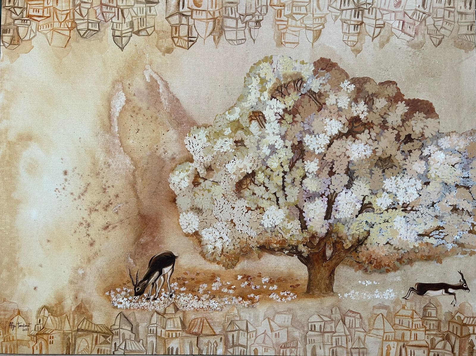 Glimpses of Elsewhere by Afza Tamkanat