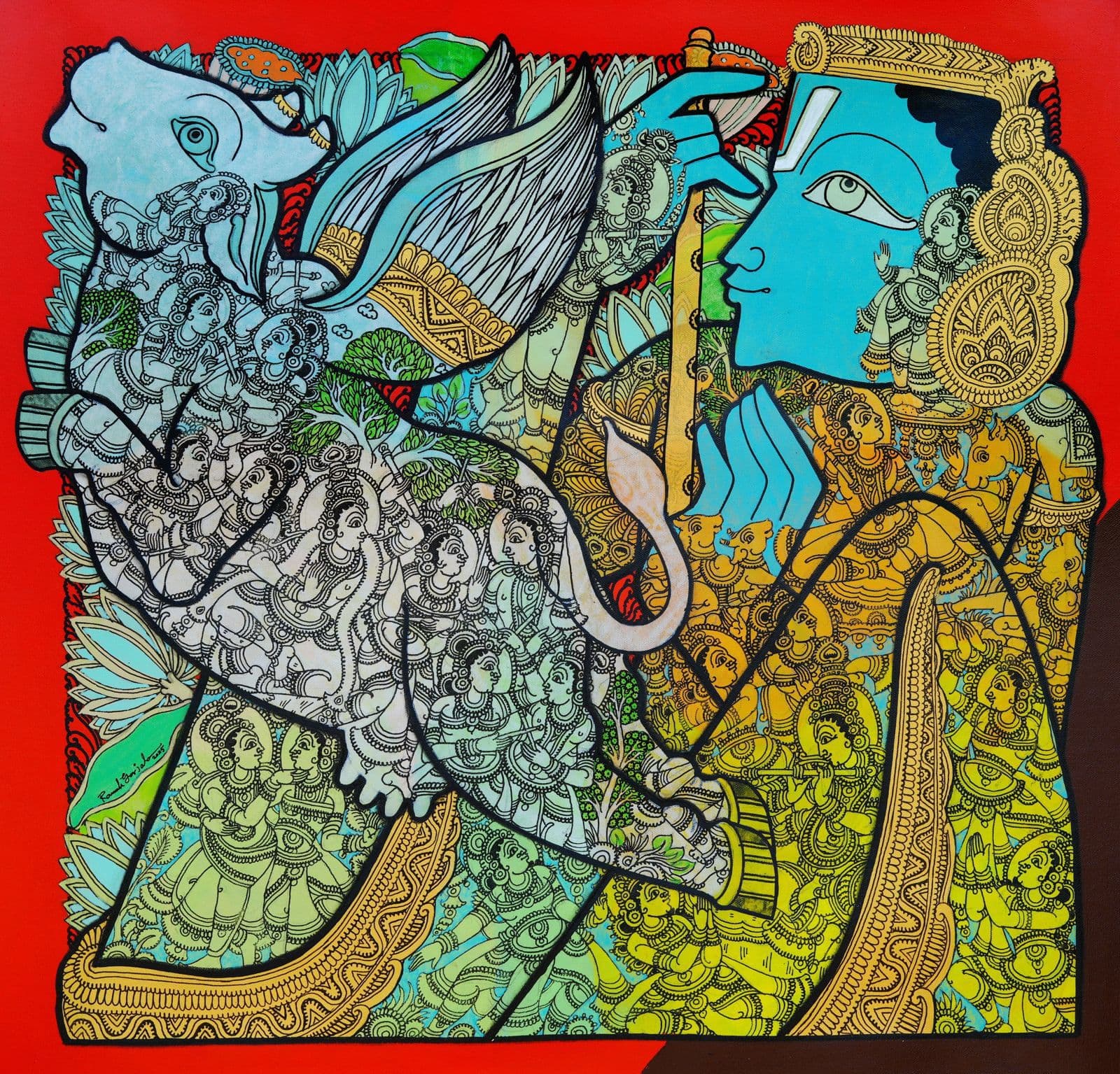 Krishna - I by Ramesh  Gorjala 