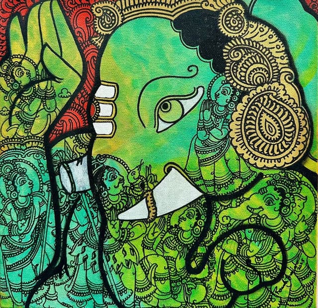 Ganesha - I by Ramesh  Gorjala 