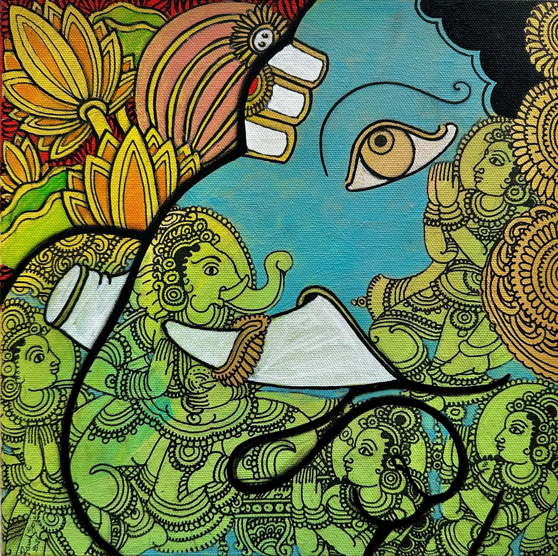 Ganesha - IV by Ramesh  Gorjala 