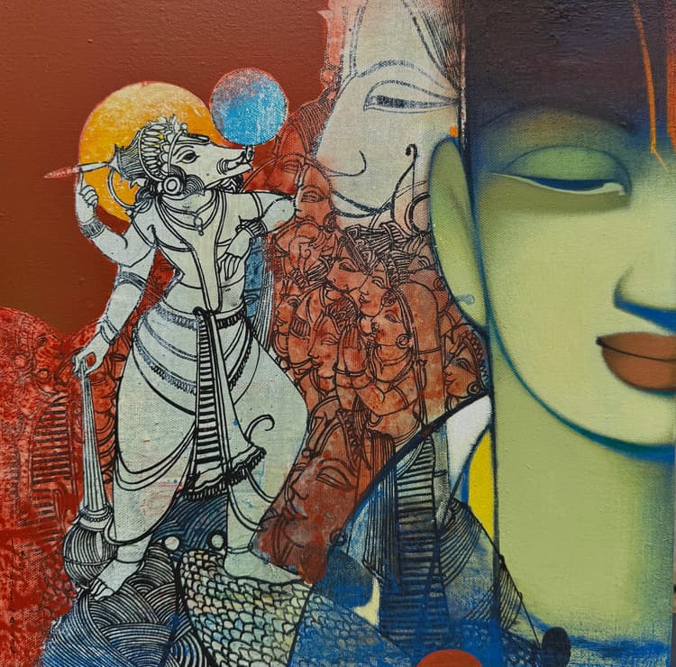 Dashavatar - Varaha by Anand Panchal