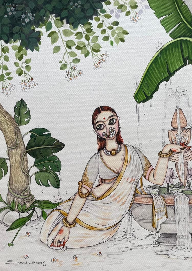 Rain by Madalasa by Saurabh