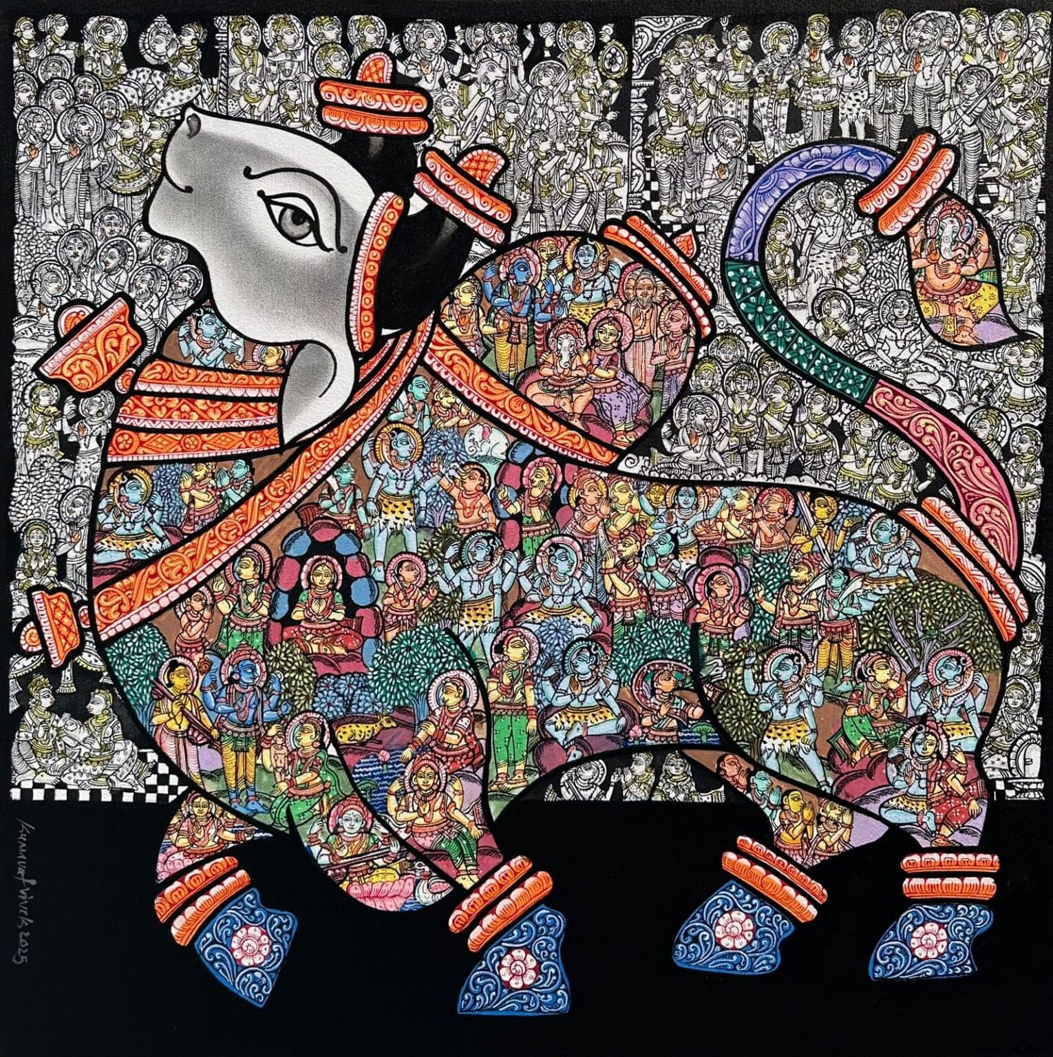 Nandi Bull - I by Vivek  Kumavat 