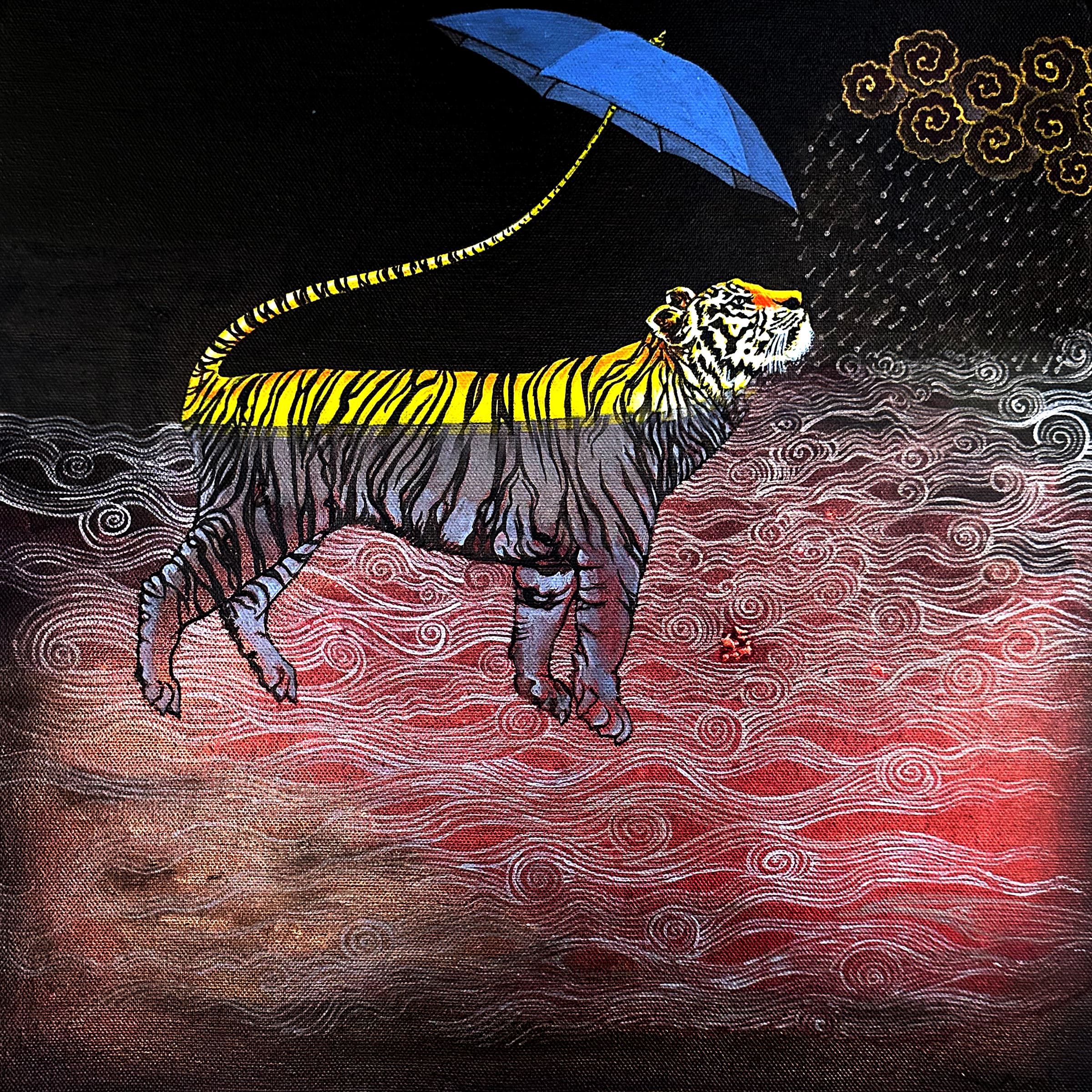 Echoes of Monsoon Night by Anup Kumar Chand