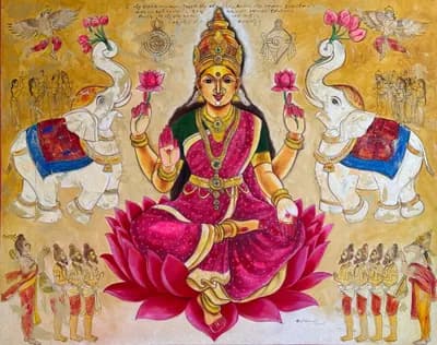Maha Lakshmi - The Grace of Prosperity by Pramod Reddy