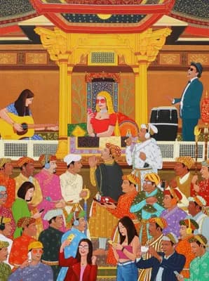 Democratic Queen by Shri Kumar Adhikari