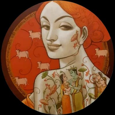 The Longing of Radha by Sukanta Das