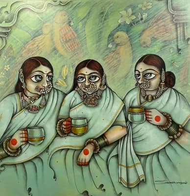 Three’s a Secret by Madalasa by Saurabh