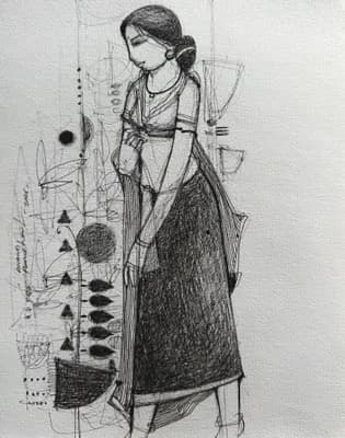 In the Fields of Her Silence - I by Anand Panchal