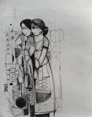 In the Fields of Her Silence - IV by Anand Panchal