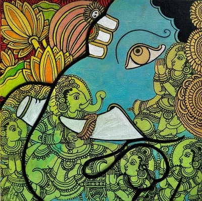 Ganesha - IV by Ramesh  Gorjala 