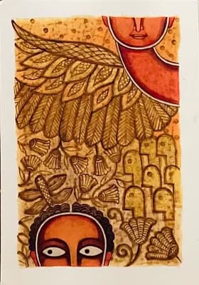 Presence and Absence - III by Meenakshi Jha  Banerjee