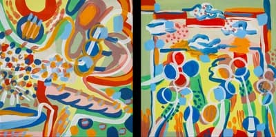 Holidaying (Set of 2) by Vishakha  Jindal