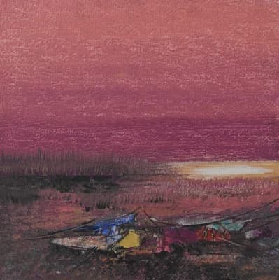 Blush Dusk by Madhuri Bhaduri