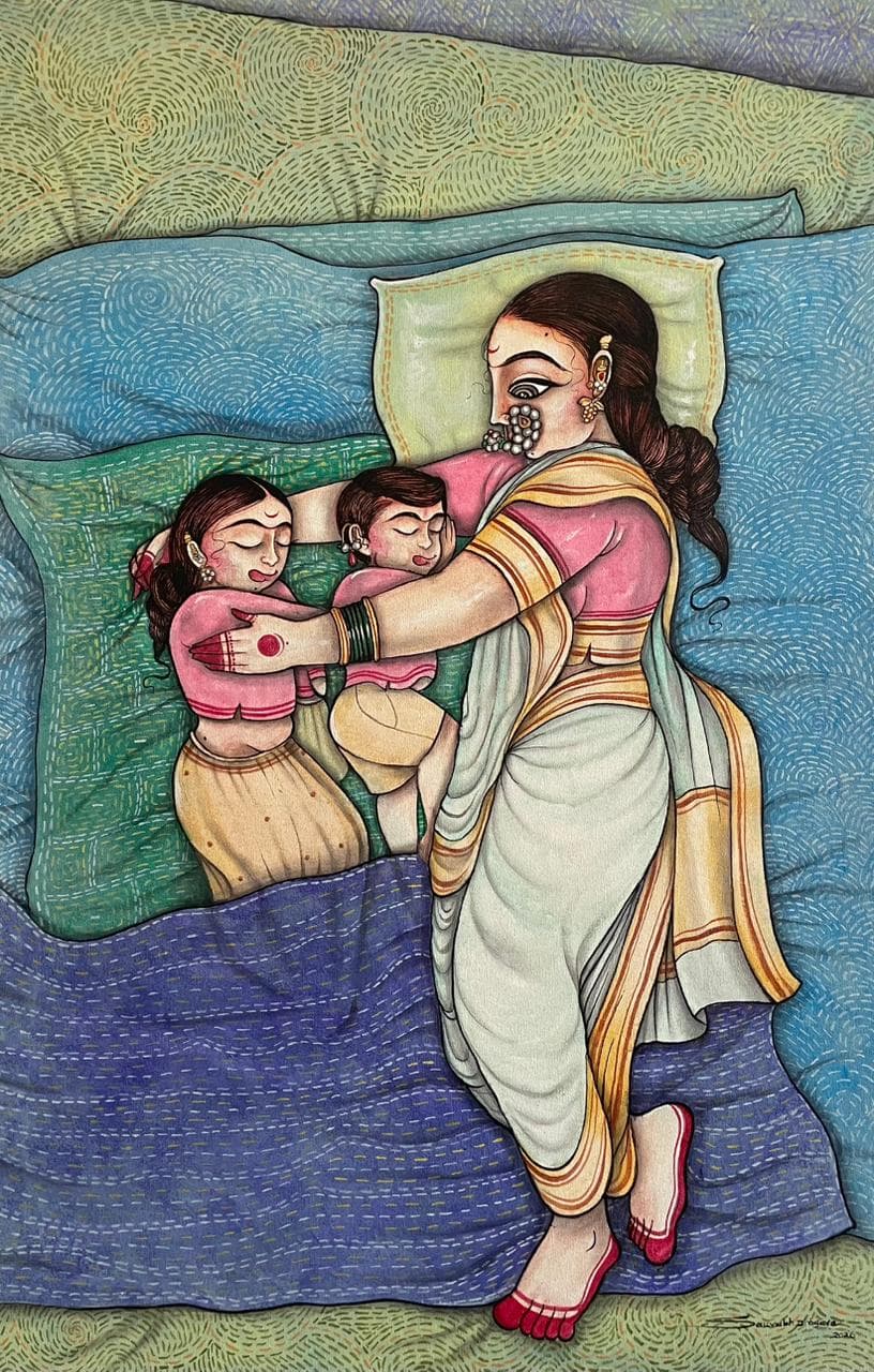 Before the Dream Begins by Madalasa by Saurabh