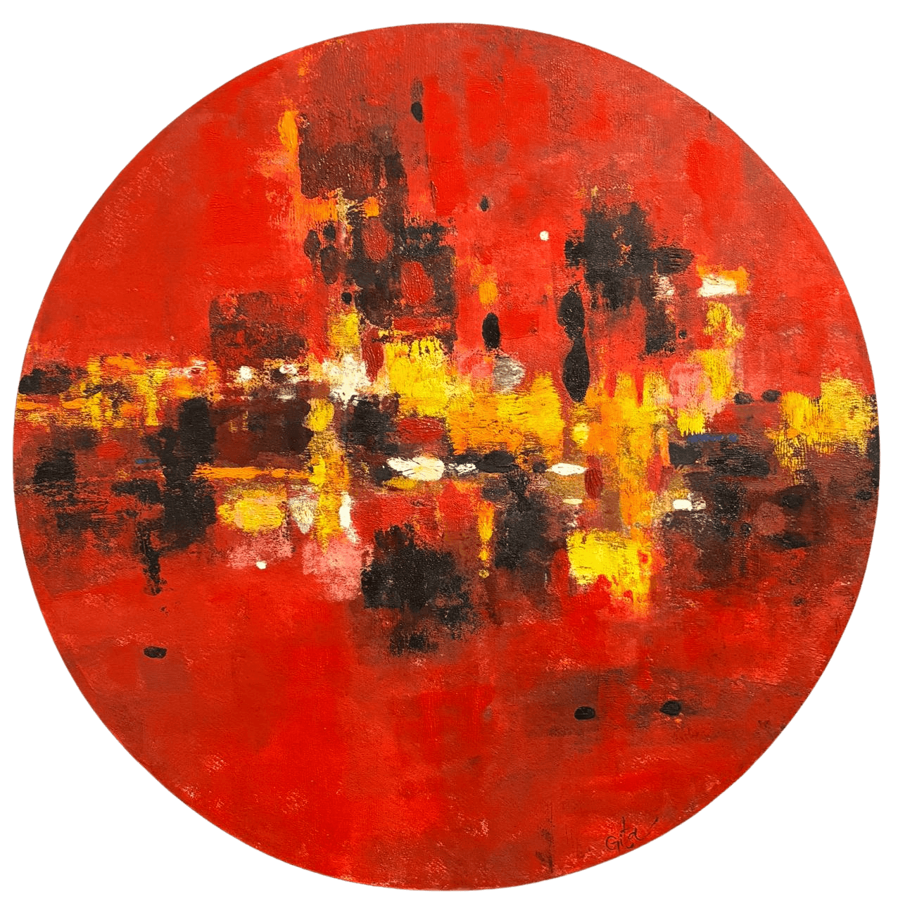 Crimson Red by Gita  Hudson