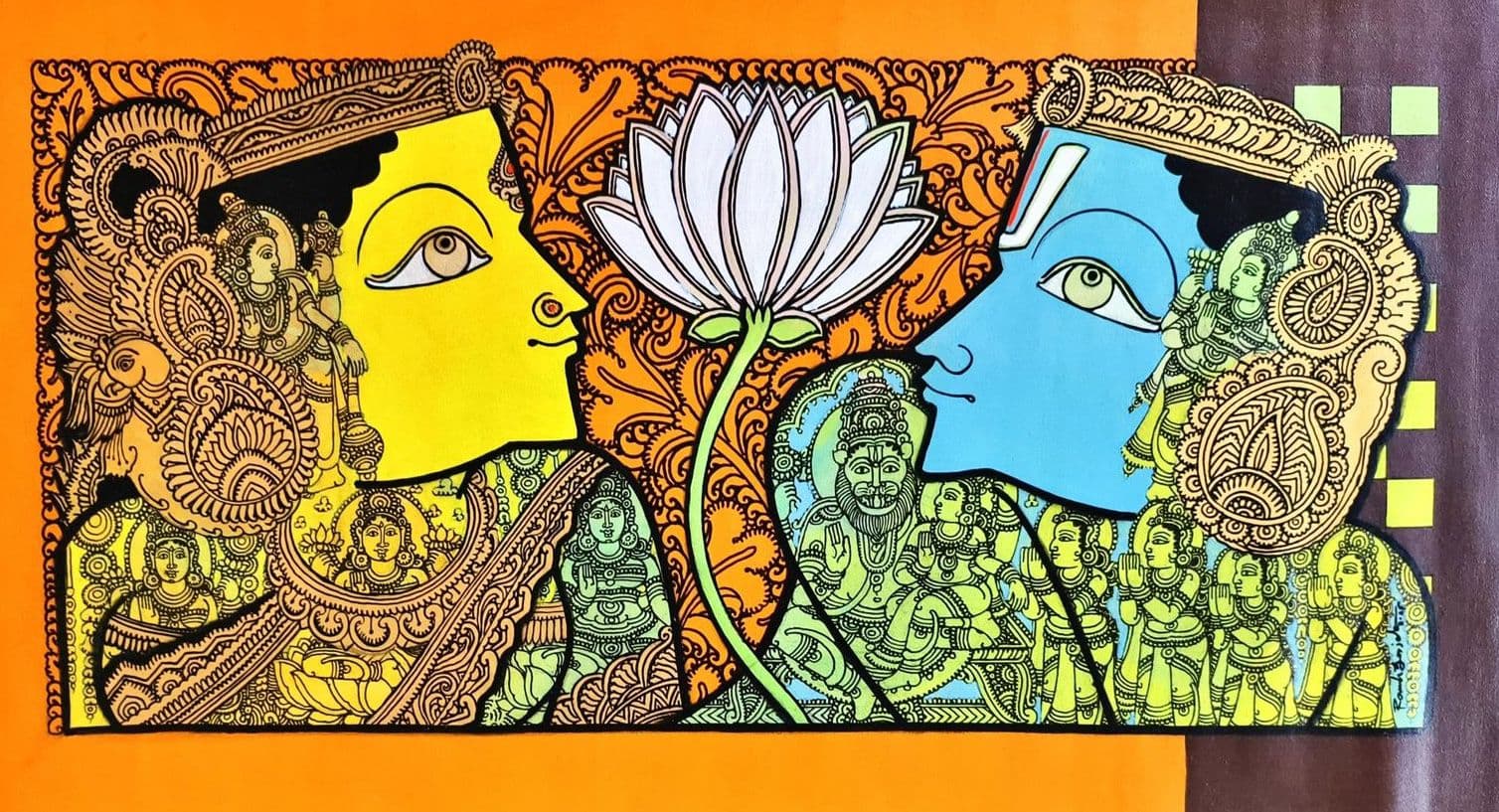 Vishnu Lakshmi - II by Ramesh  Gorjala 