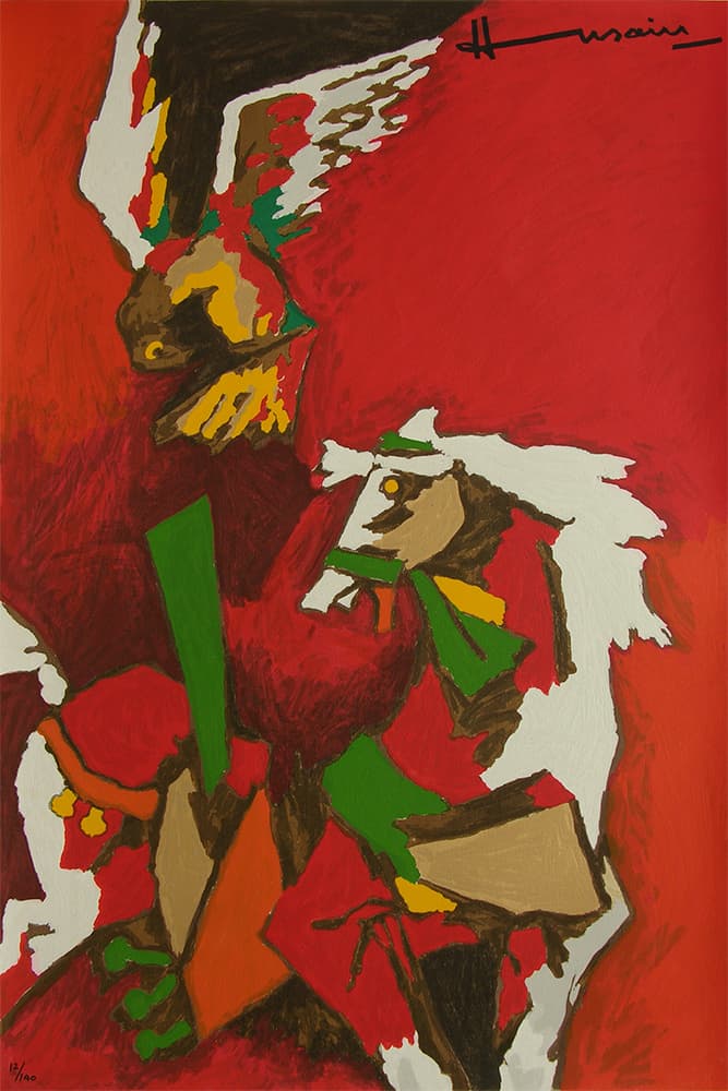 Horse Appropriation - III by M.F. Husain