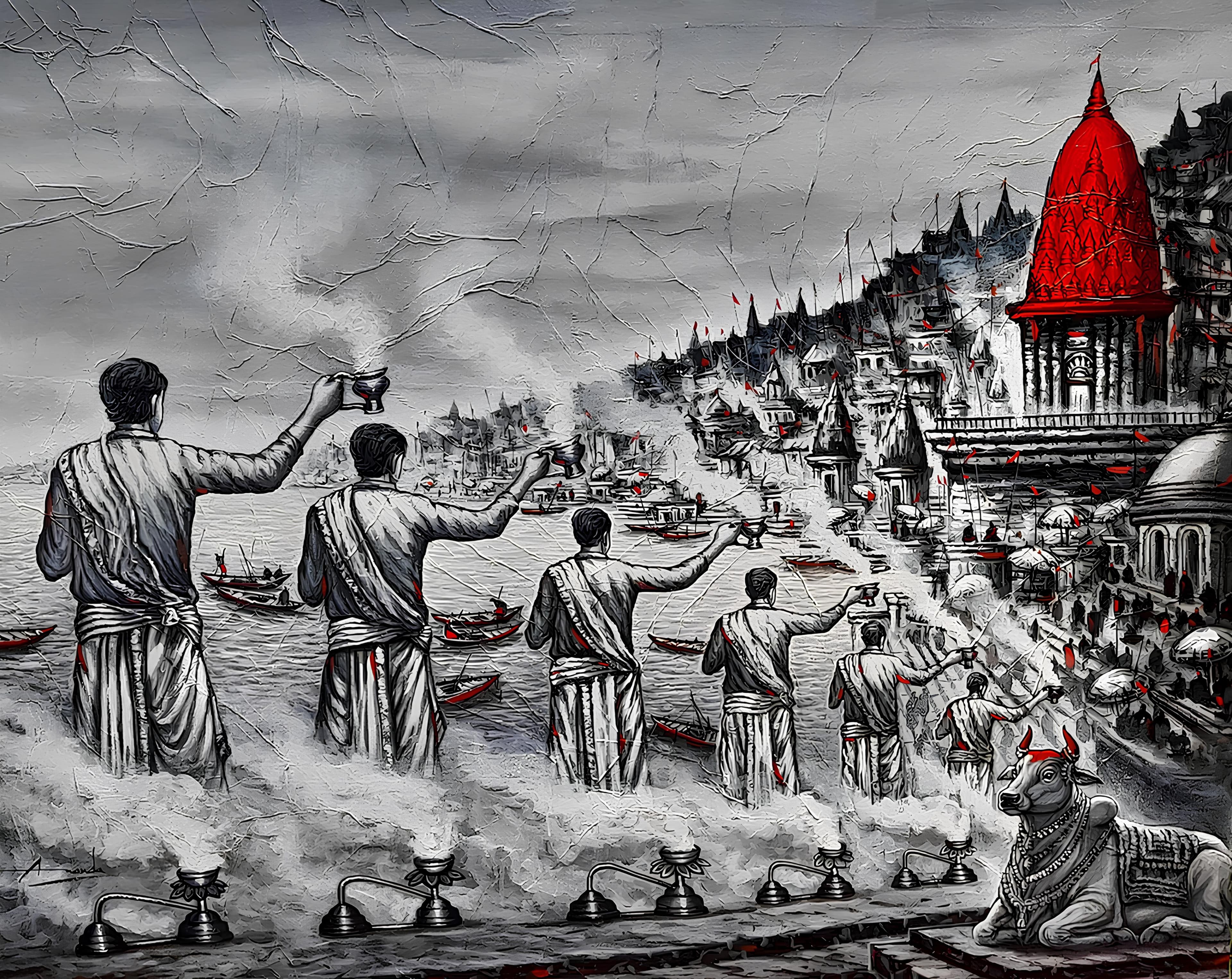 The Eternal Light of Kashi by Ananda Das