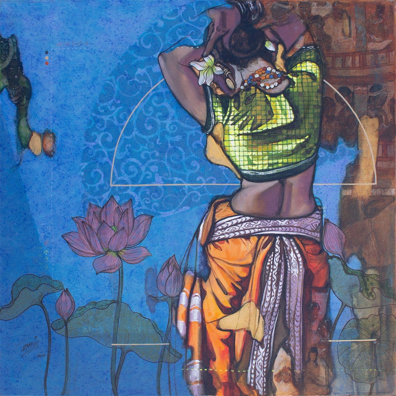 She Who Wears the Moment by Ramchandra S Kharatmal