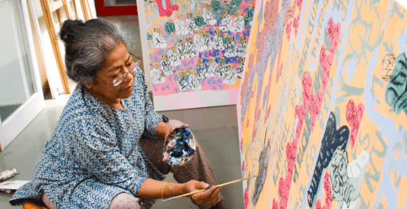 Artist Arpita Singh - Biography, Famous Paintings, & Art Style
