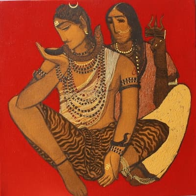 Shiva and his Consort by Siddharth Shingade