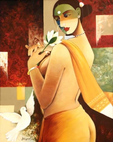 Acrylic Figurative Painting