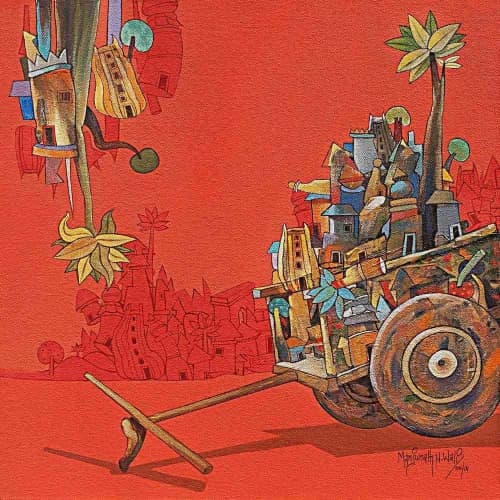 Travelling Towns by Manjunath Wali 