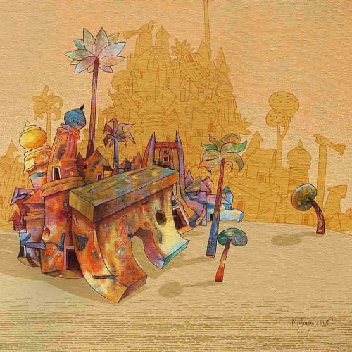 A Forgotten City by Manjunath Wali 