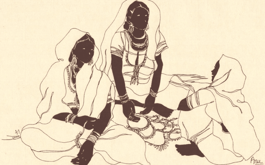 Photo essay titled "Work with the Tribes"
