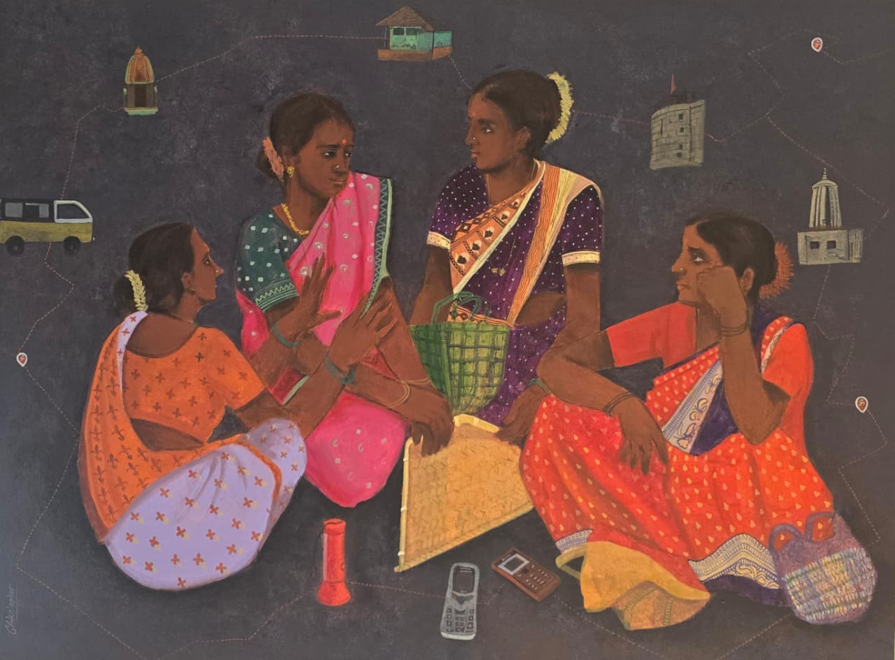 Where We Sit and Sort the World by Harshada Kolapkar