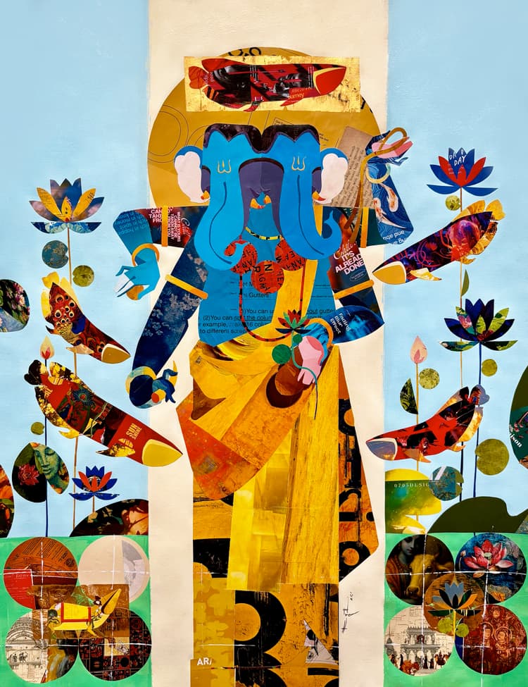 Sacred Fragments - II by Rajesh R V