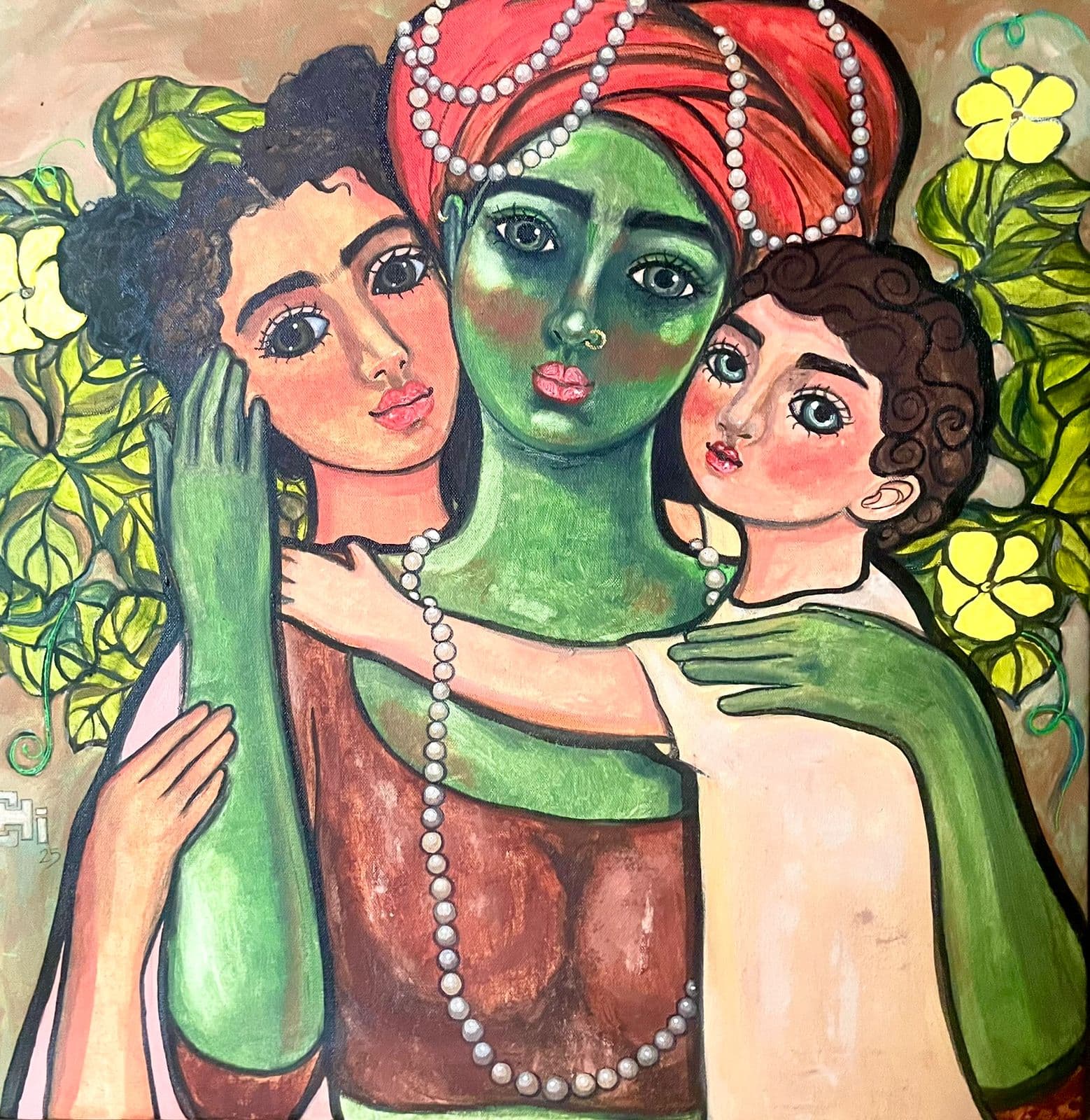 The Memory of Being Held - II by Suruchi  Jamkar