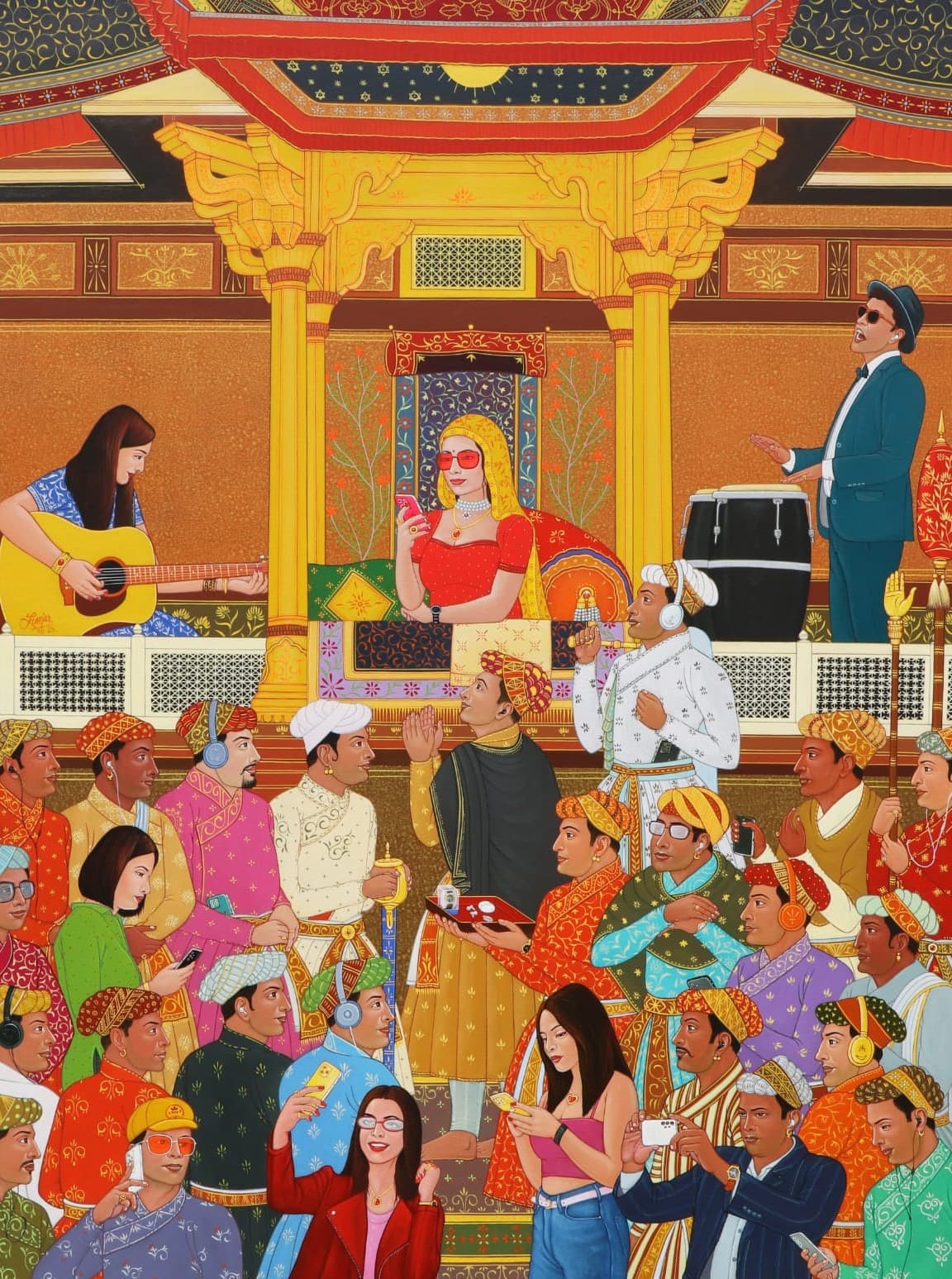 Democratic Queen by Shri Kumar Adhikari