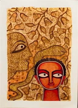 Artist Meenakshi Jha  Banerjee