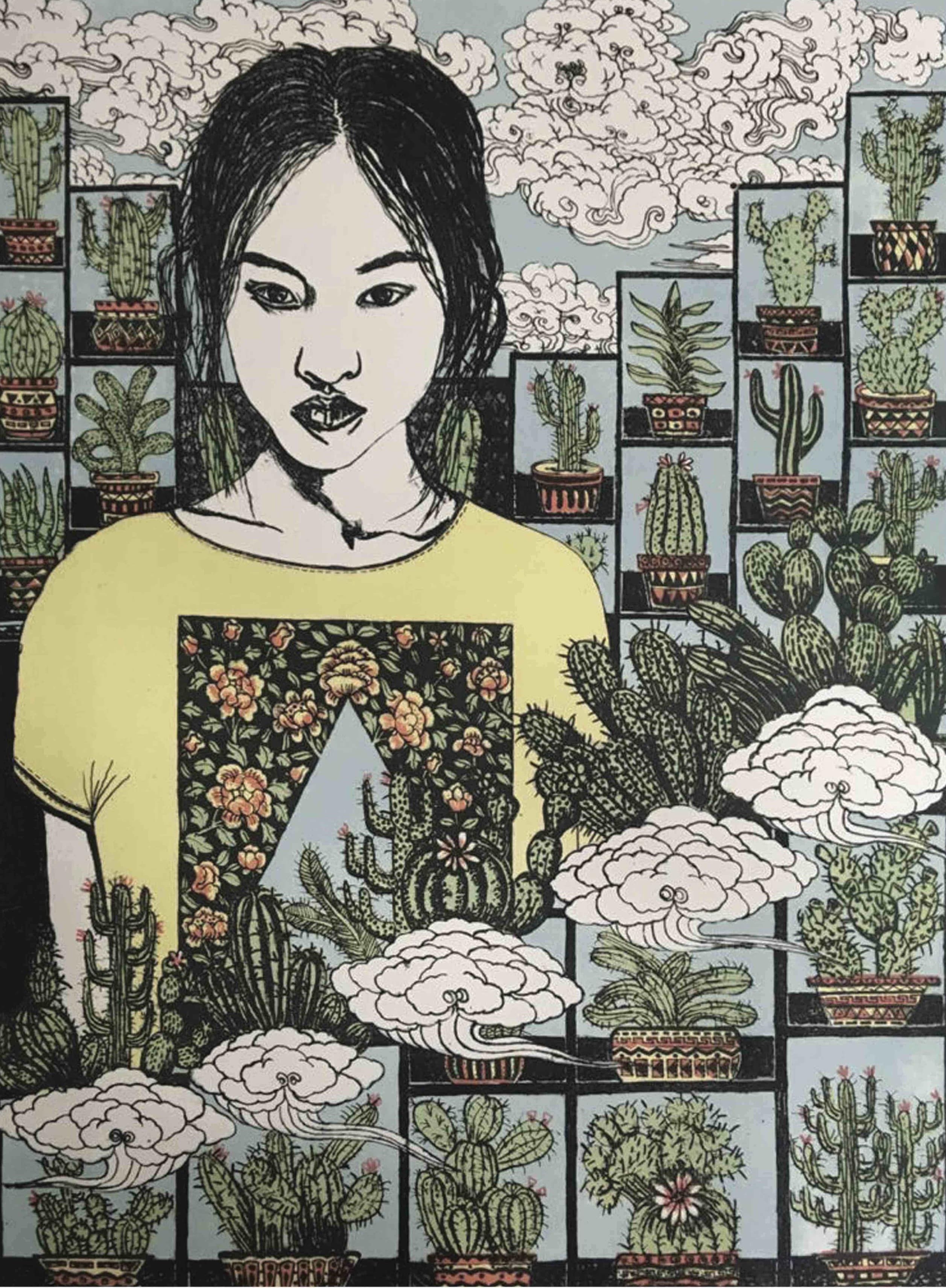 Rear Window - VI by Tsering  Negi