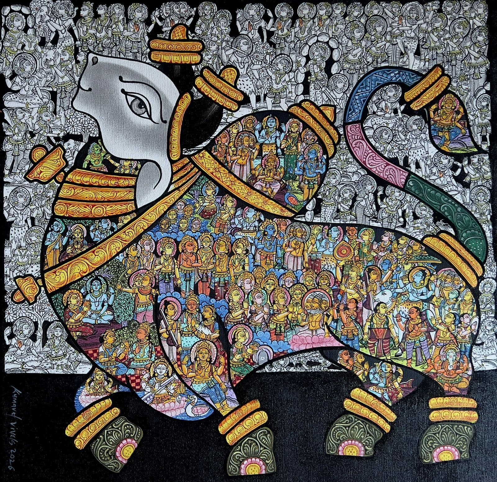 Nandi Bull by Vivek  Kumavat 