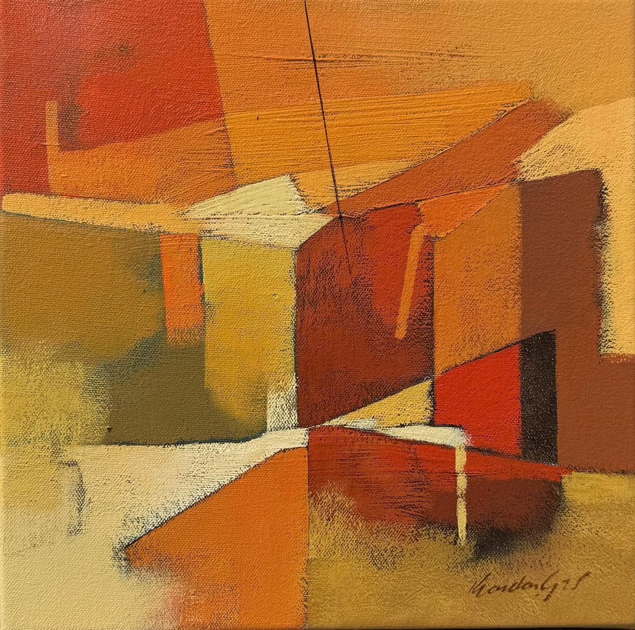 The Pulse of Earth and Sky (set of 4) by Kandan  G