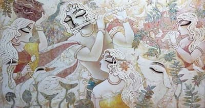 Radha and Krishna - Where Love Rests